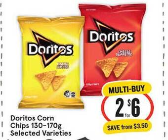 IGA Doritos corn chips offer