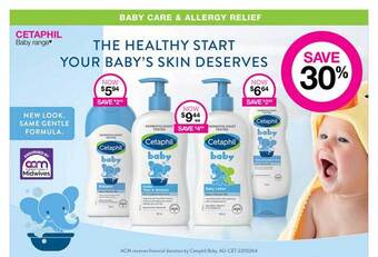 Priceline Cetaphil baby range offer