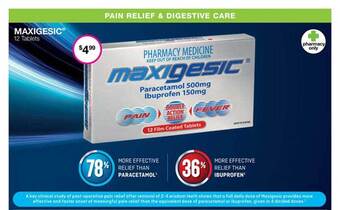 Priceline Maxigesic 12 tablets offer