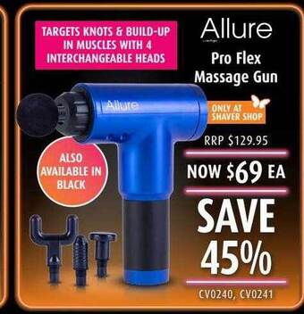 Allure pro flex massage gun