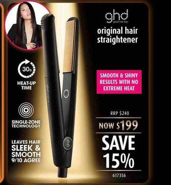 Ghd original hair straightener