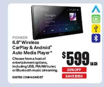 SuperCheap Auto Pioneer 6.8 offer