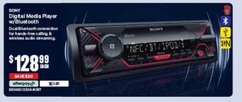 SuperCheap Auto Sony digital media player w-bluetooth offer
