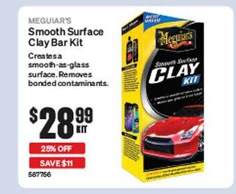 SuperCheap Auto Meguiar's smooth surface clay bar kit offer