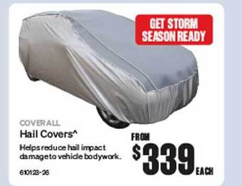 SuperCheap Auto Coverall hail covers offer