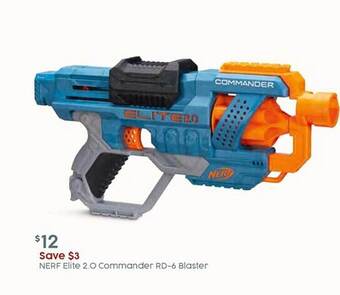 Nerf elite 2.0 commander rd-6 blaster