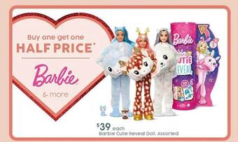 Target Barbie cutie reveal doll offer