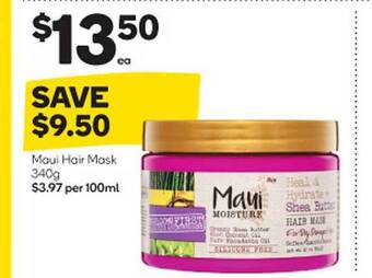 Woolworths Maui hair mask offer