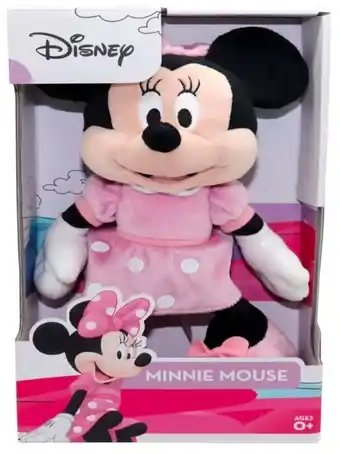 Kmart Disney minnie mouse plush toy - pink offer