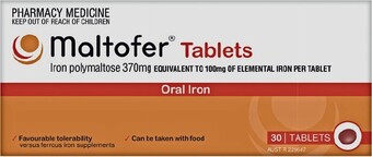 Maltofer oral iron 30 tablets
