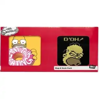 Kmart The simpsons mug & socks gift set offer