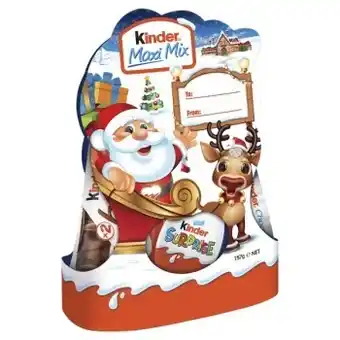 Kmart Kinder maxi mix christmas gift bag 157g offer