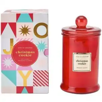 Kmart Christmas cookie fragrant candle offer