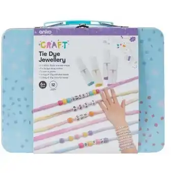 Kmart 12 piece tie dye jewellery kit offer