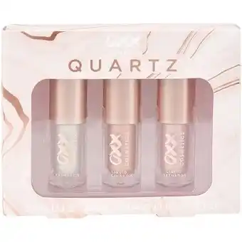 Oxx cosmetics 3 shades liquid eyeshadow trio - quartz