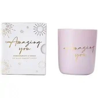 Kmart Amazing you fragrant candle offer