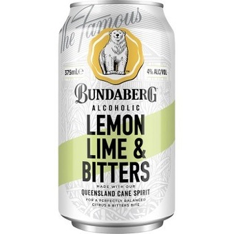 Dan Murphy's Bundaberg alcoholic lemon lime bitters 375ml offer