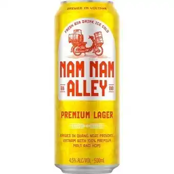 Dan Murphy's New nam nam alley nam nam alley lager can 500ml offer