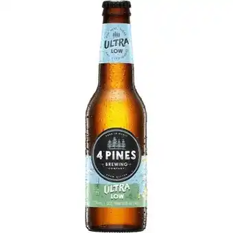 Dan Murphy's 4 pines ultra low bottle 330ml offer