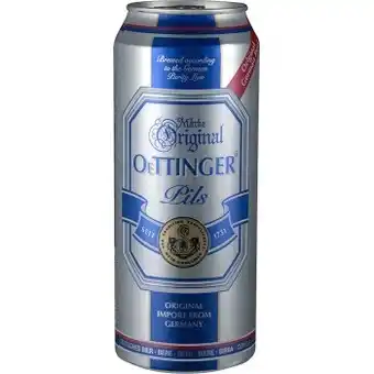 Dan Murphy's Oettinger pils cans 500ml offer