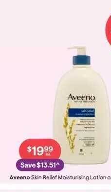 Discount Drug Stores Aveeno skin relief moisturising lotion or body wash fragrance free offer