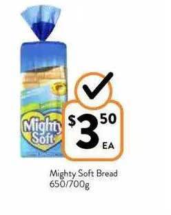 Foodworks Mighty soft bread offer