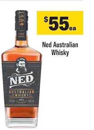 Liquorland Ned australian whisky offer