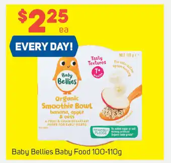Foodland Baby Bellies Baby Food 100-110g offer
