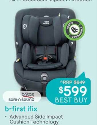 Baby Bunting Britax safe-n-sound b-first ifix offer
