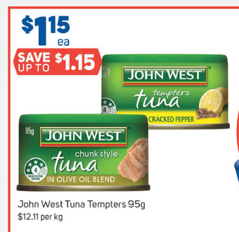 Foodland John West Tuna Tempters 95g offer