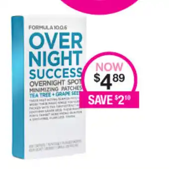Priceline Formula 10.0.6 Overnight Success Overnight Spot Minimizing patches offer