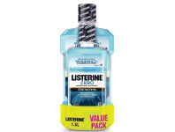 Listerine Zero Alcohol Mouthwash 1 Litre + 500ml Value Pack