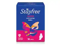 Stayfree Super Pads with Wings 18 Pack