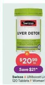 Discount Drug Stores Swisse ultiboost liver detox offer