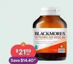 Discount Drug Stores Blackmores vitamin d3 1000 iu offer