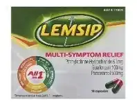 Strepsils Lemsip 16 Capsules