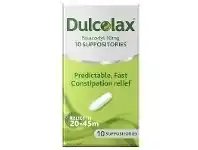 Chemist Warehouse Dulcolax 10 Suppositories offer
