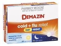 Chemist Warehouse Demazin Cold & Flu Relief Day + Night 48 Tablets offer