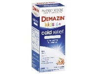 Chemist Warehouse Demazin Kids 6+ Cold Relief Colour Free Syrup 200ml offer