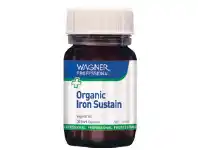 Wagner Professional Organic Iron Sustain 30 Tablets