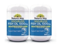 ePharmacy Nature's Way Fish Oil 1000mg 200 Capsules offer