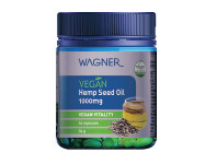 ePharmacy Wagner Vegan Hemp Seed Oil 1000mg 60 Capsules offer
