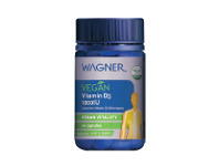 Wagner Vegan Vitamin D3 1000IU 60 Capsules