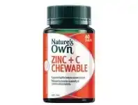 ePharmacy Nature’s Own Zinc + C 60 Chewable Tablets offer