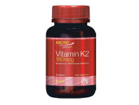 Chemist Warehouse Microgenics Vitamin K2 180mcg 30 Capsules offer