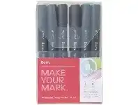 Officeworks Born Twin-Tip Artist Markers 24 Pack Assorted offer