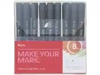 Officeworks Born Artist Twin-Tip Alcohol Markers 36 Pack Assorted offer