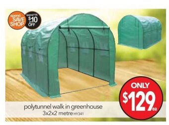 Cheap as Chips Polytunnel Walk In Greenhouse offer