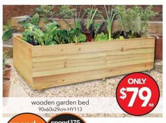 Cheap as Chips Wooden Garden Bed offer