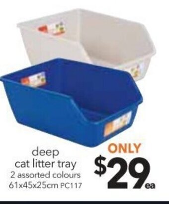 Cheap as Chips Deep Cat Litter Tray offer
